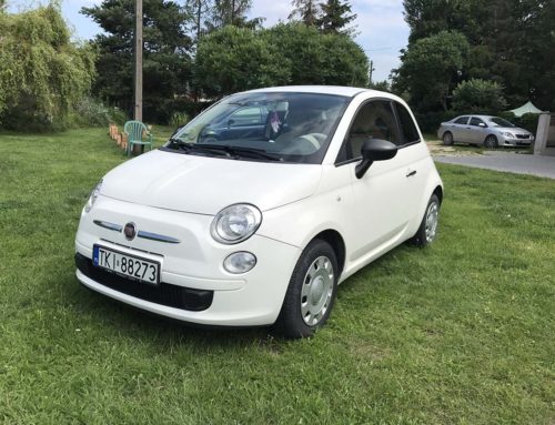 FIAT 500 BIAŁY