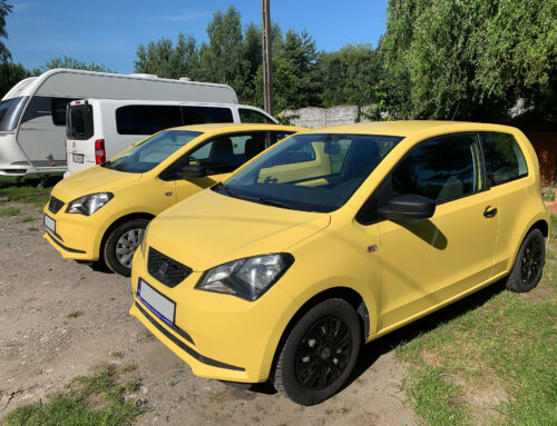 SEAT MII ŻÓŁTY